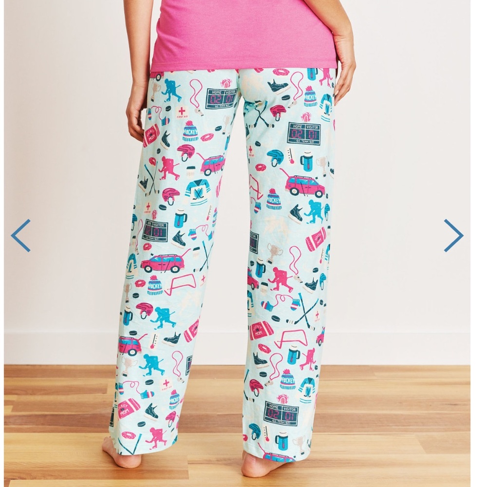 Adorable Hockey Mom PJ pants